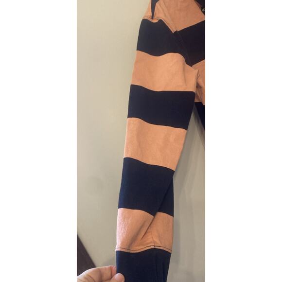 The North Face Rugby Shirt Mens Large Long Sleeve Polo Striped Heavy Retro 90’s - Picture 3 of 5